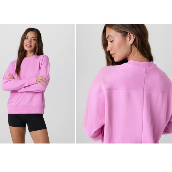 Vuori Sweaters - NWT Vuori Sedona Weekender Crew - Azalea Pink RARE